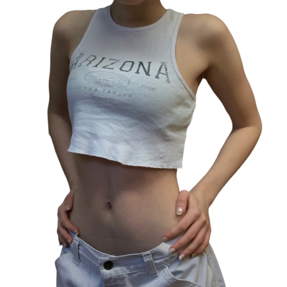 Garage white tank top extra small Arizona - Picture 4 of 6